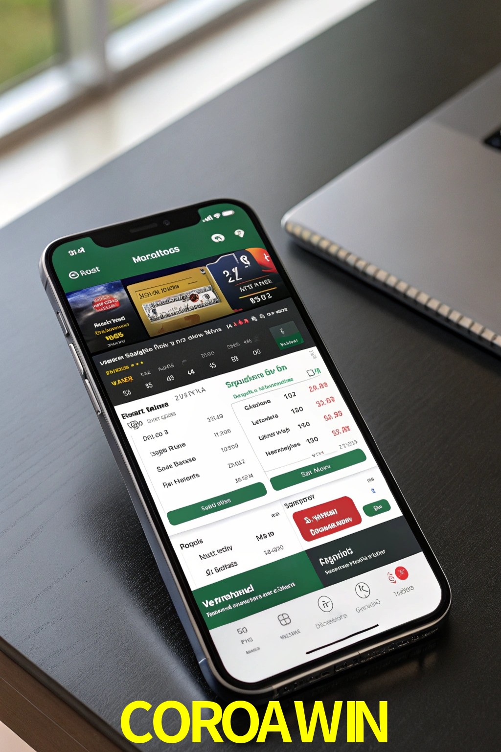 Baixe o aplicativo COROAWIN para jogar a qualquer momento