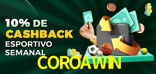 10% de bônus de cashback na COROAWIN